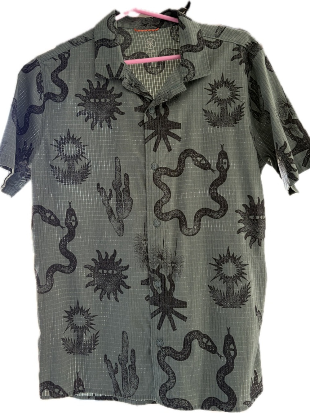 Roark Men’s Bless Up Trail Shirt - Small - Perforated - Barely Used